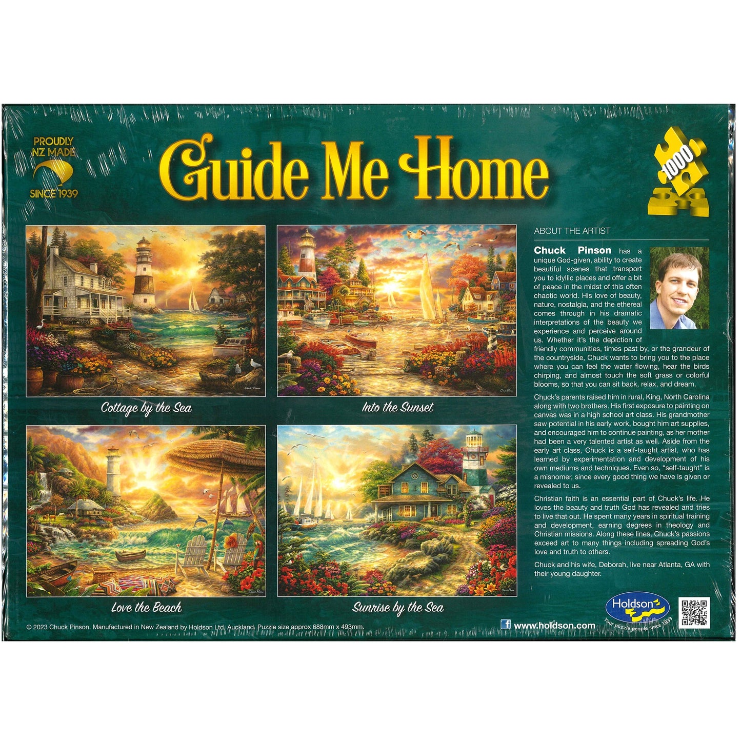 Jigsaw Puzzle 1000Pcs - Guide Me Home - Into The Sunset