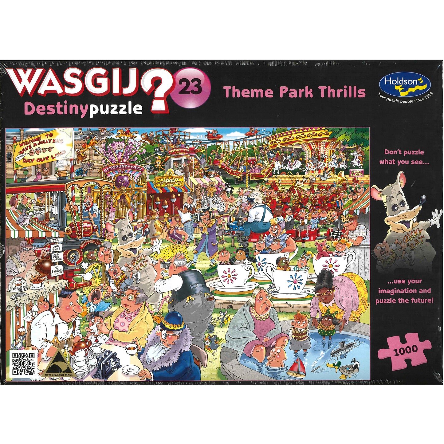 Wasgij ? Destiny Puzzle 23 - Theme Park Thrills