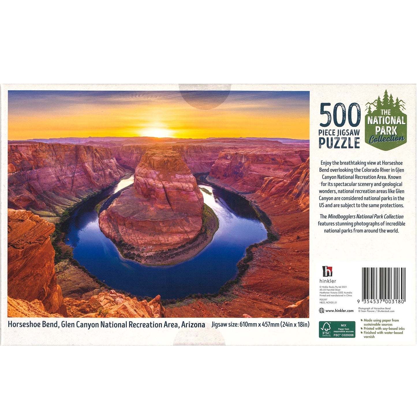 Jigsaw Puzzle 300 - Horseshoe Bend, Glen Canyon National Recreation Area, Arizona