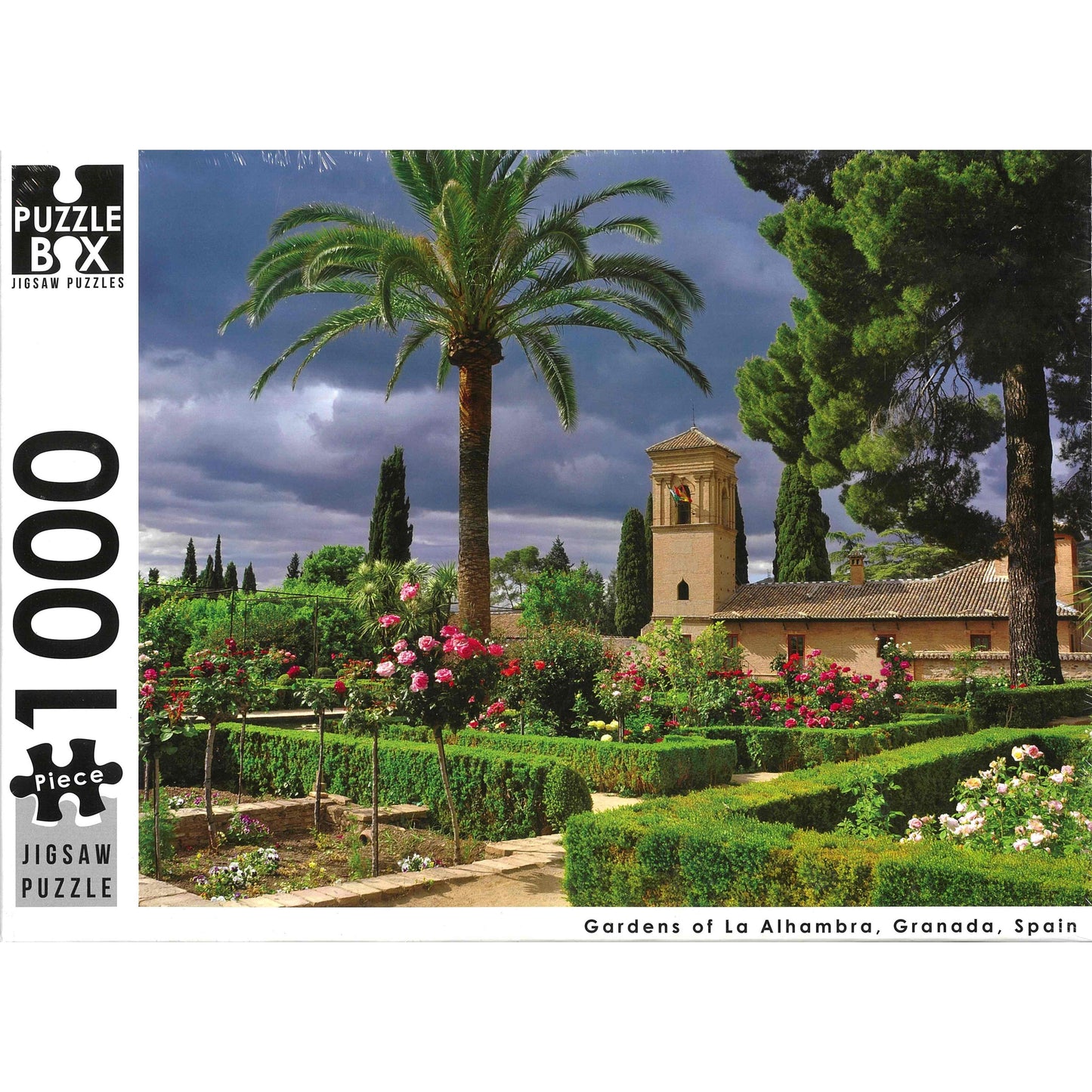 Jigsaw Puzzle 1000 Pcs Gardens Of La Alhambra, Granada, Spain