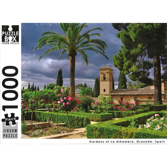 Jigsaw Puzzle 1000 Pcs Gardens Of La Alhambra, Granada, Spain