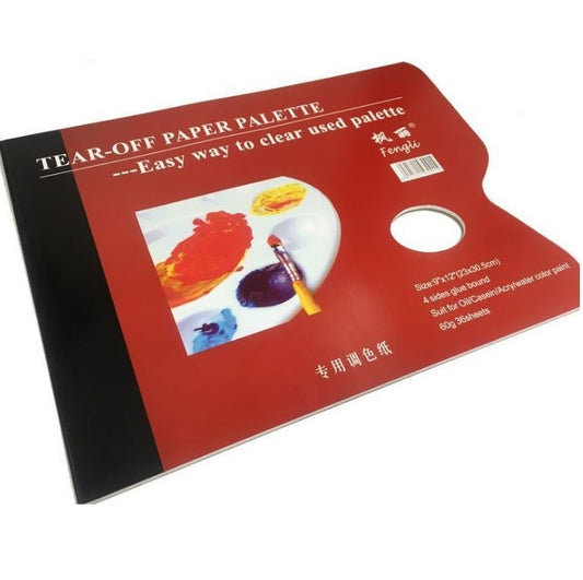 Tear-Off Paper Palette 9''x12''