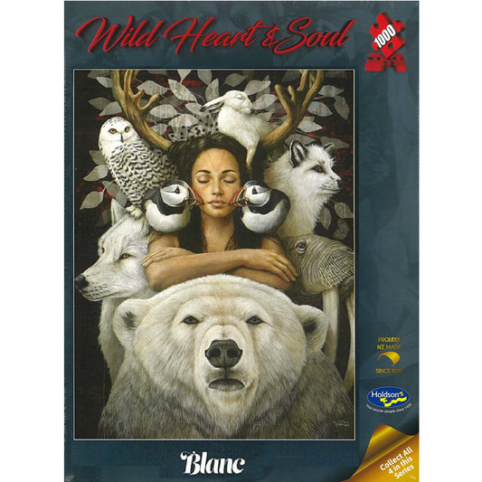 Jigsaw Puzzle 1000 Pcs Wild Heart & Soul - Blanc