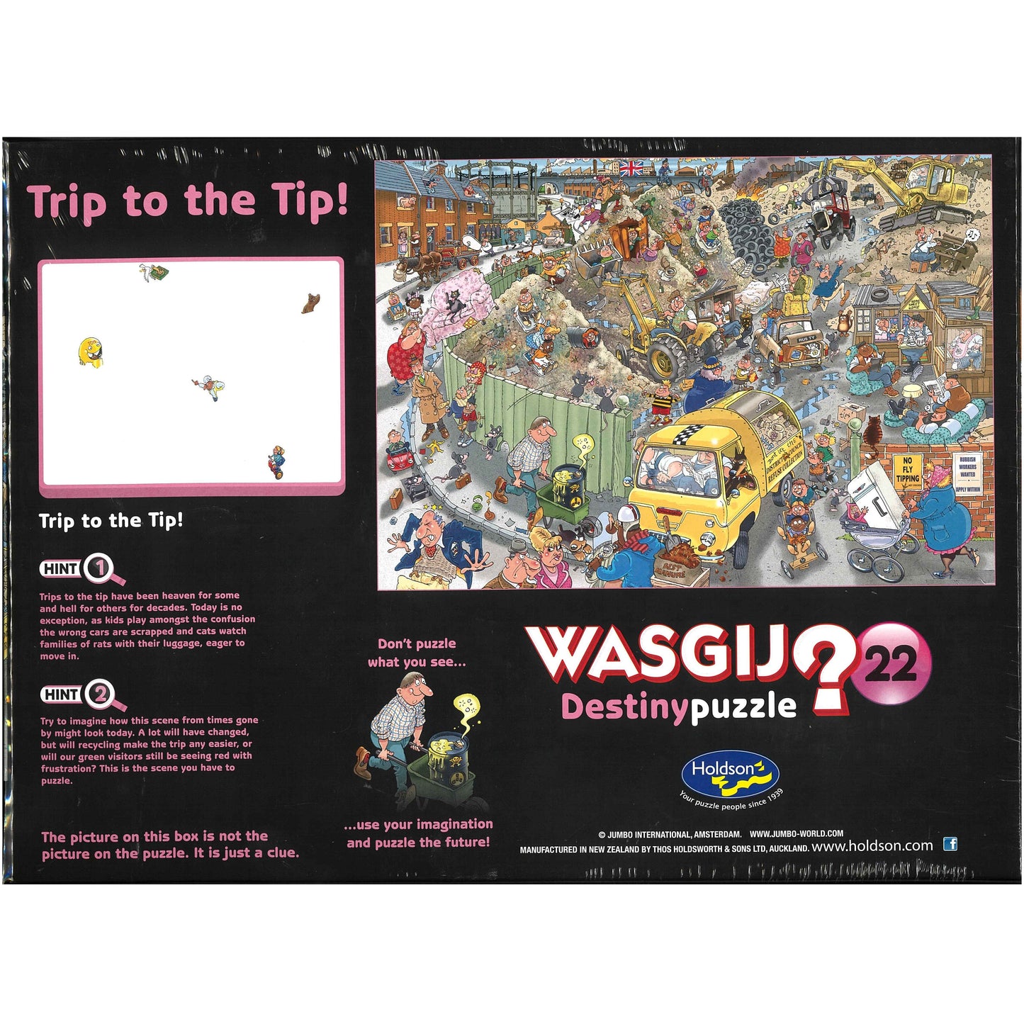 Wasgij ? Destiny Puzzle 22 - Trip To The Tip!