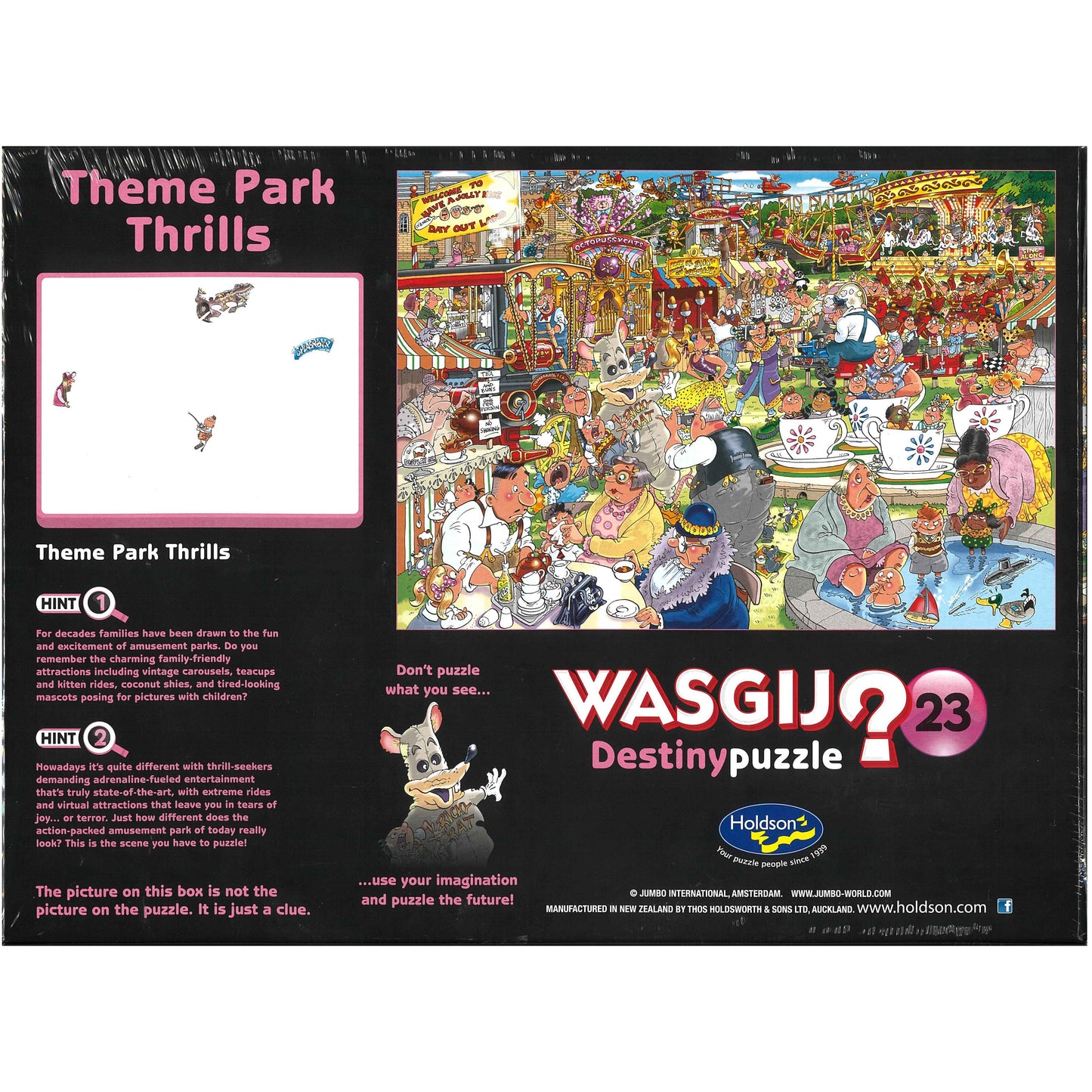 Wasgij ? Destiny Puzzle 23 - Theme Park Thrills