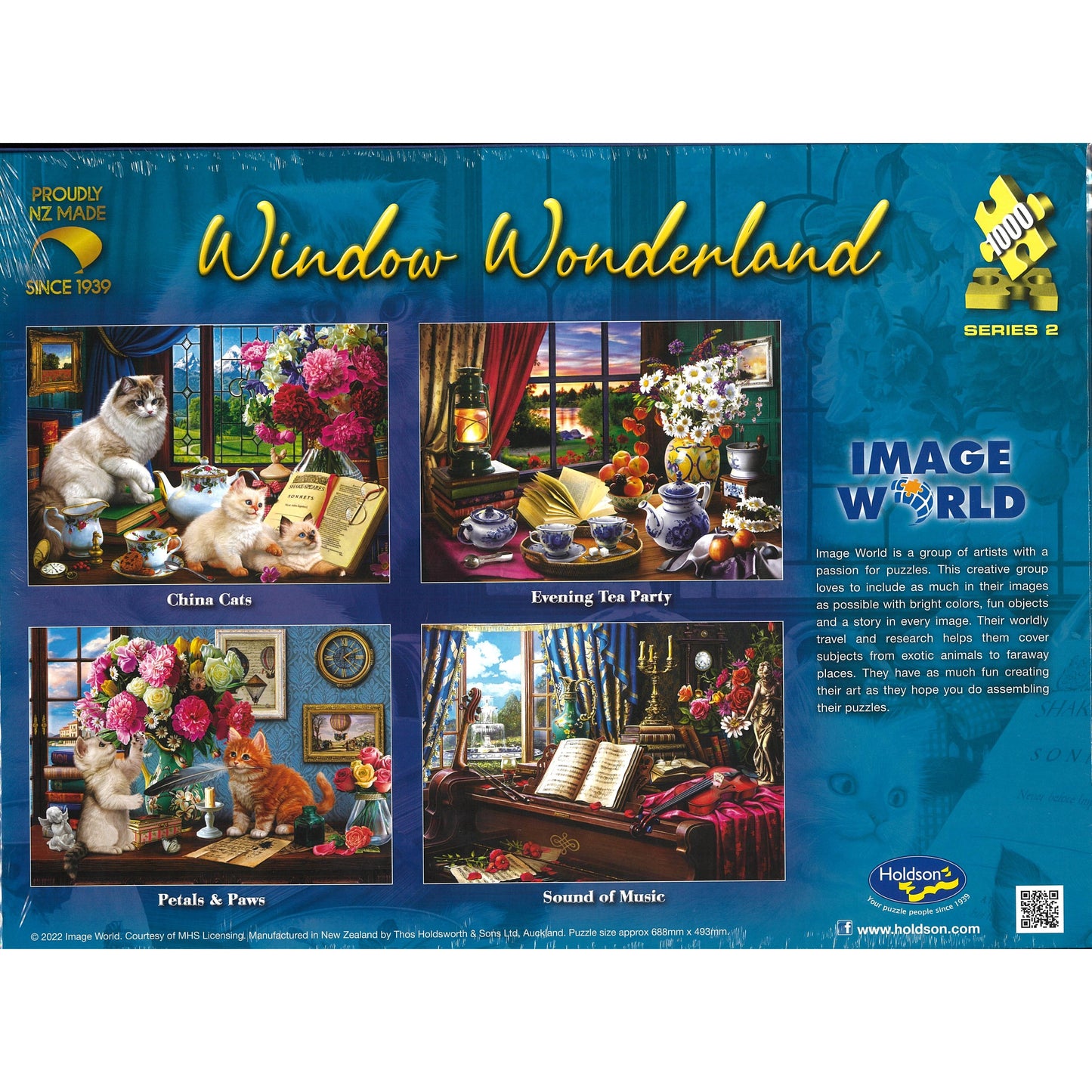 Jigsaw Puzzle 1000 Pcs Window Wonderland - Evening Tea Party