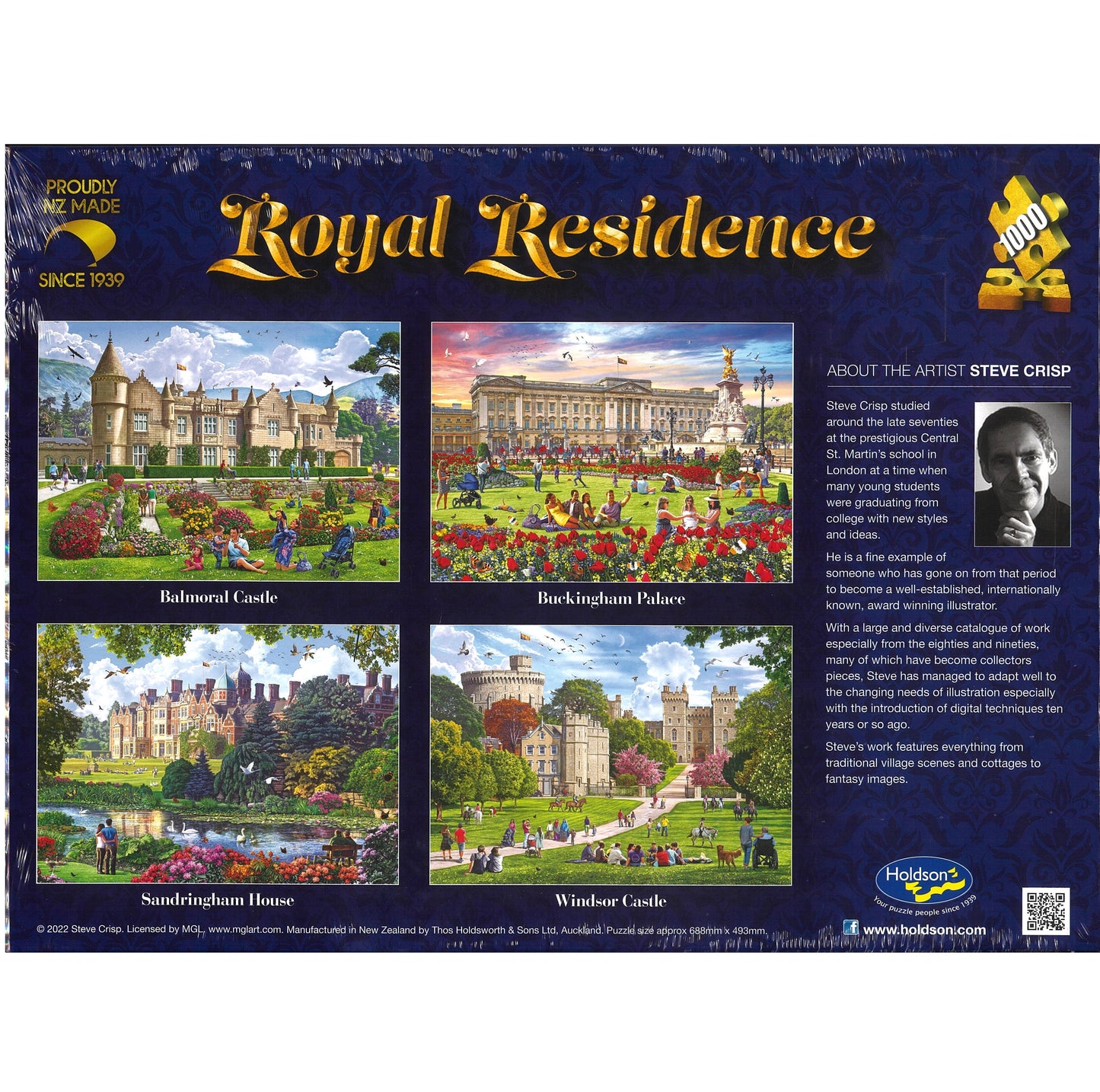 Jigsaw Puzzle 1000 Pcs Royal Residence - Buckingham Palace
