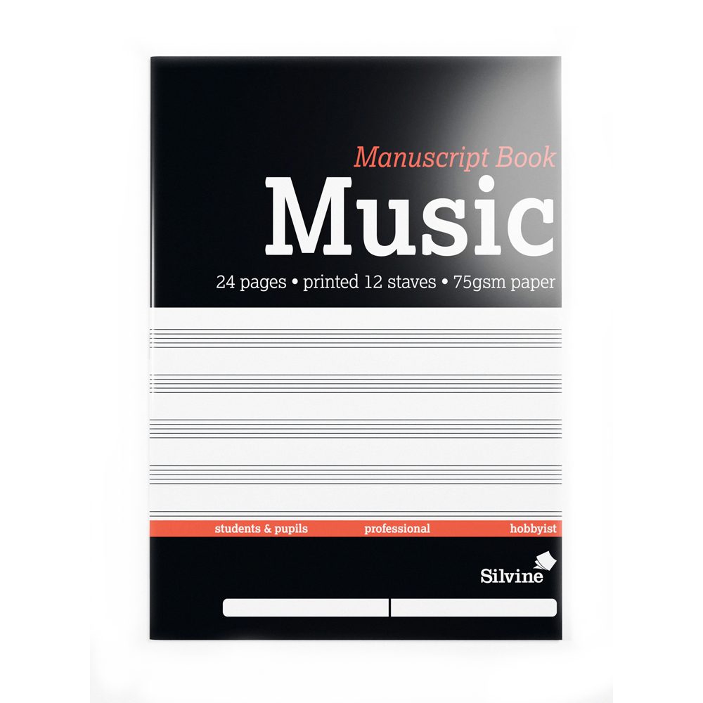 Manuscript Book 24pg A4
