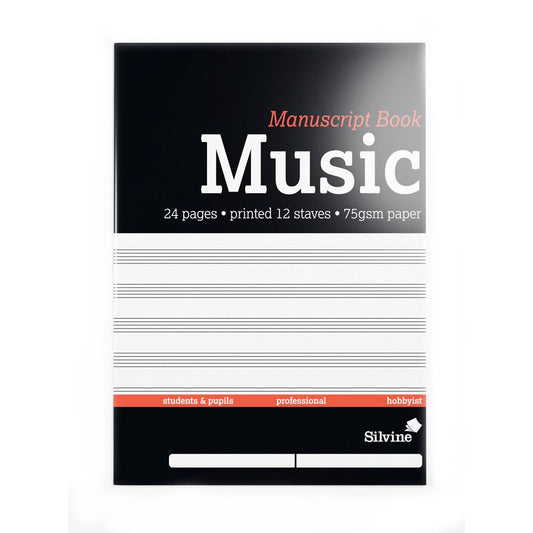 Manuscript Book 24pg A4