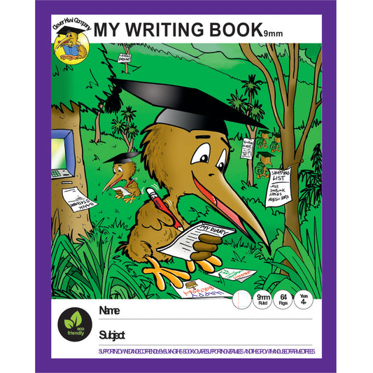 Clever Kiwi Writing Book 9mm