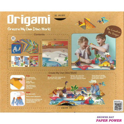 Avenir Origami - Create My Own Dino World, Level 2