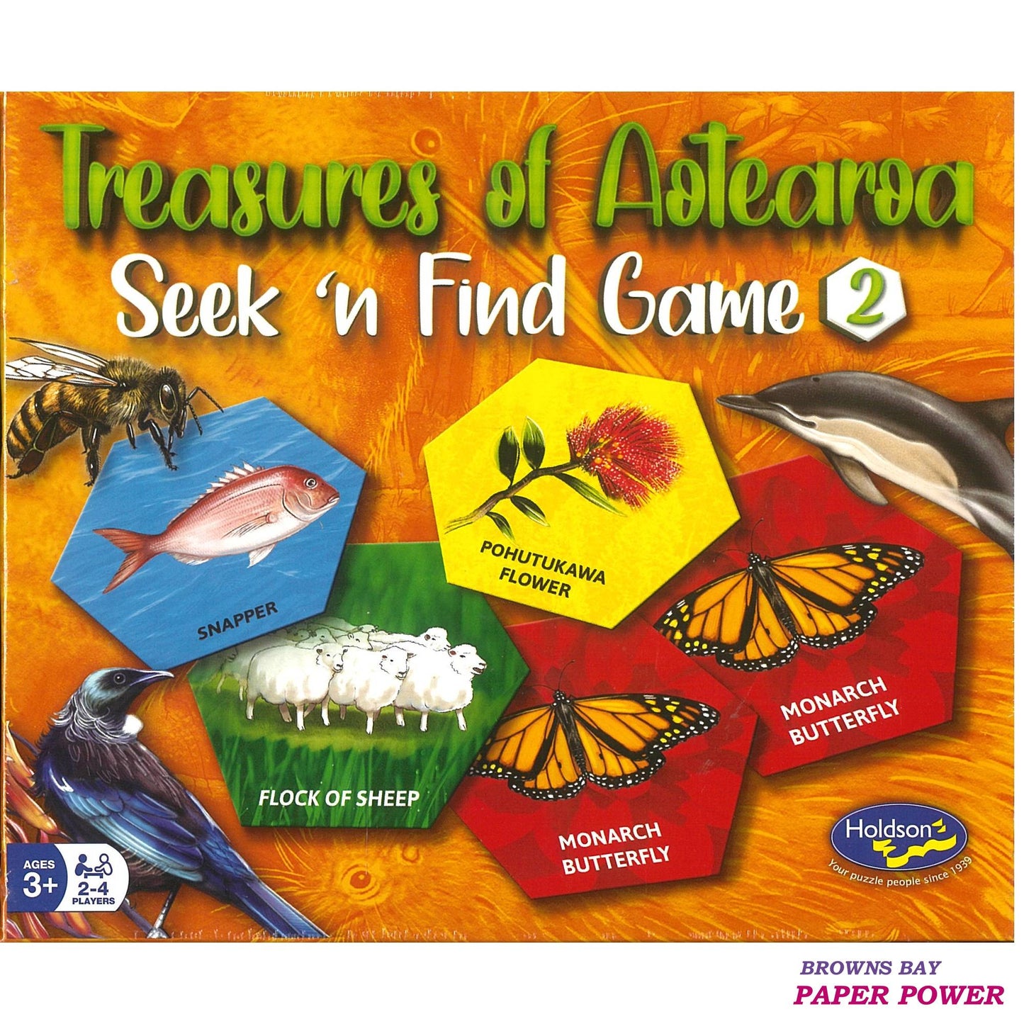 TREASURES OF AOTEAROA SEEK & FIND #2