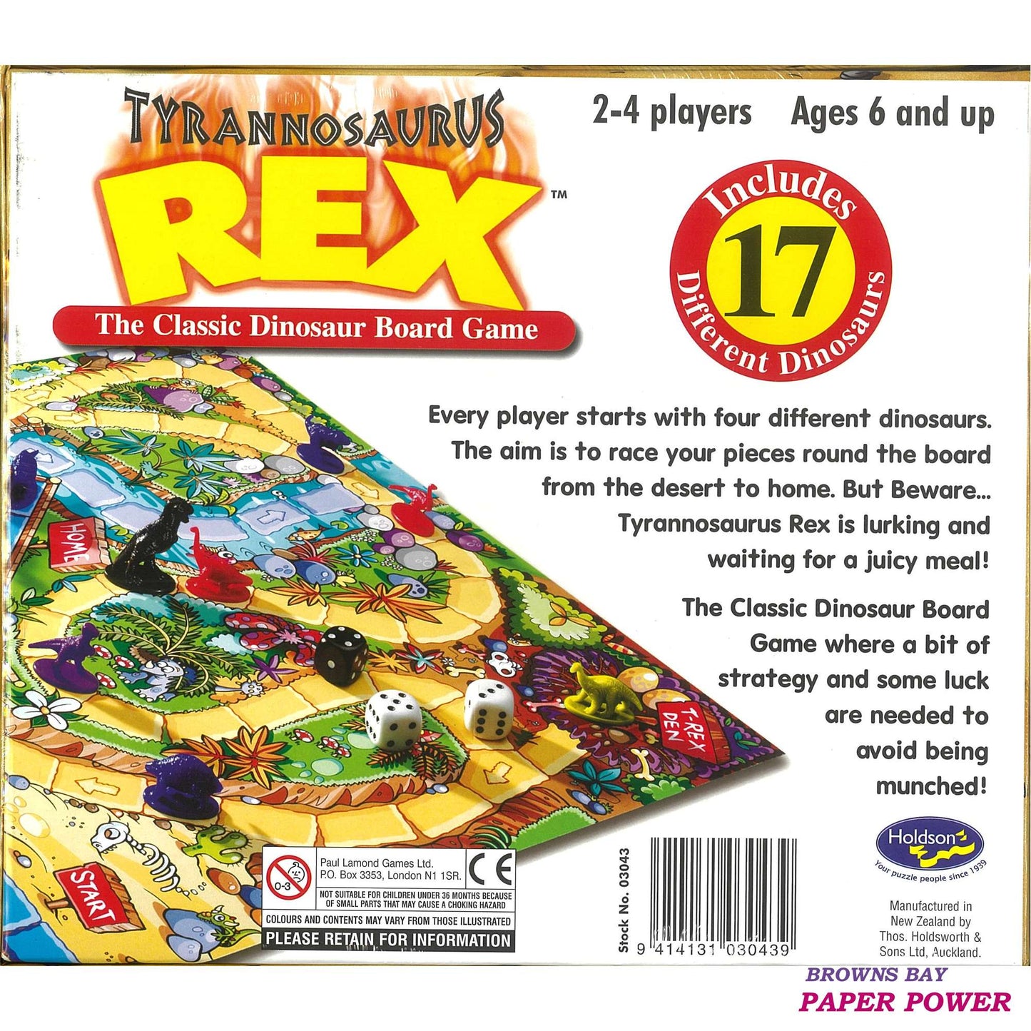 Tyrannosaurus Rex: The Classic Dinosaur Board Game
