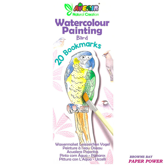 Avenir - Paint by Water - Bookmarks - Bird