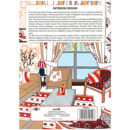 Colouring Books - Interior Design