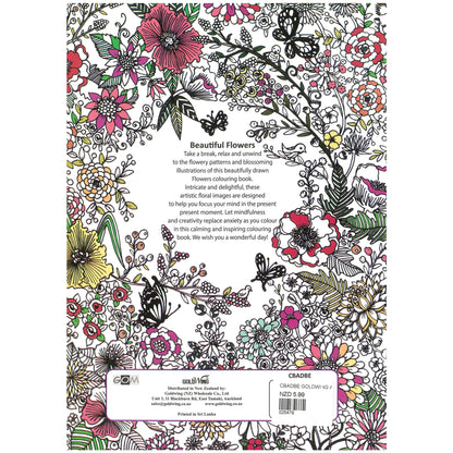 Colouring Books - Beautiful Flowers