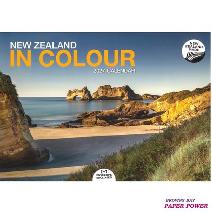 New Zealand In Colour - 2027 Wall Calendar