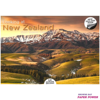 Looking At New Zealand - 2027 Wall Calendar