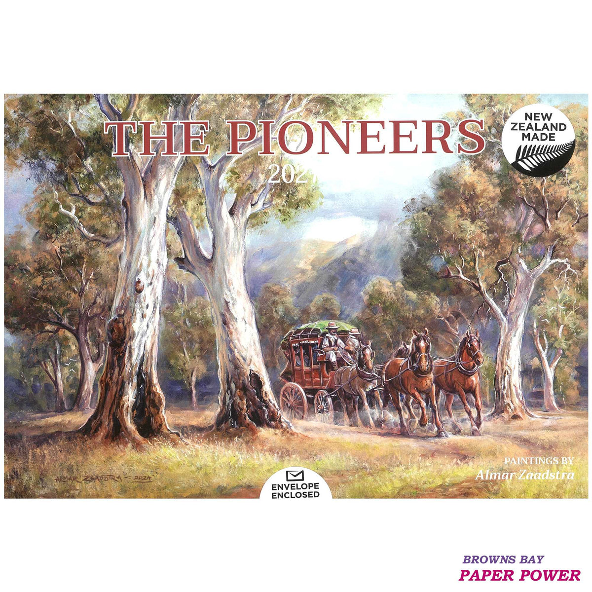 The Pioneers - 2027 Wall Calendar
