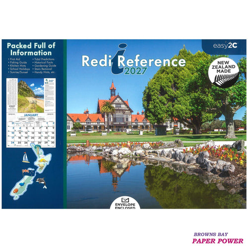 Redi Reference - 2027 Wall Calendar
