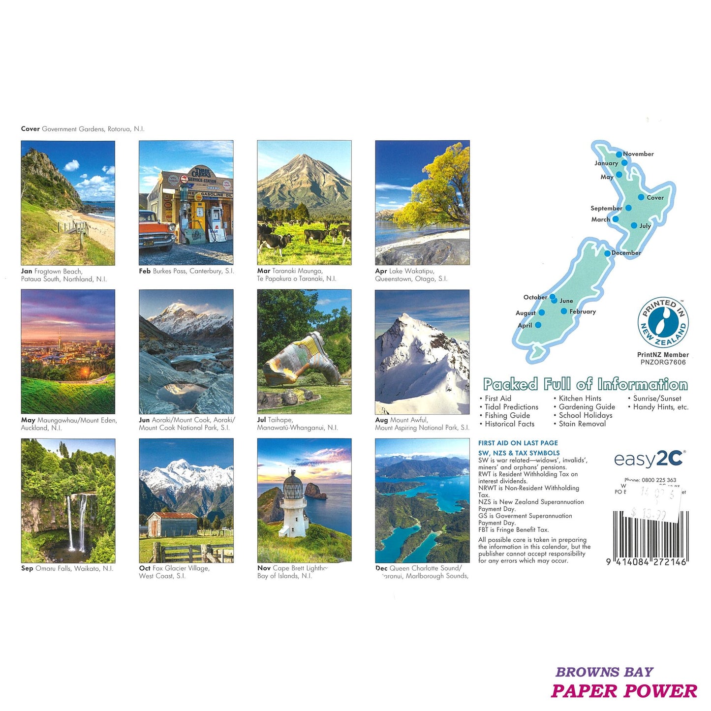 Redi Reference - 2027 Wall Calendar