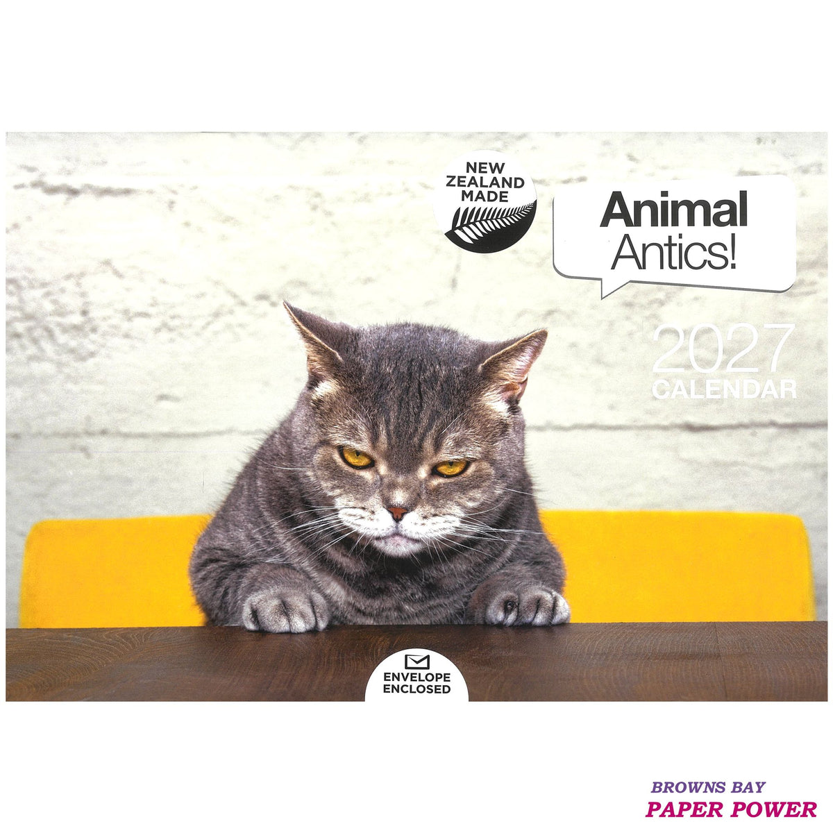 Animal Antics! - 2027 Wall Calendar