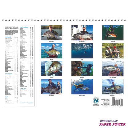 Born 2 Fish - 2027 Wall Calendar / Top Spiral Bound