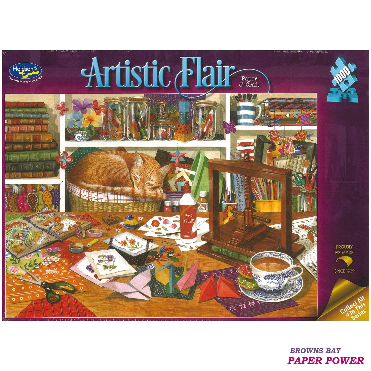 Jigsaw Puzzle 1000 Pcs Paper & Craft - Artistic Flair