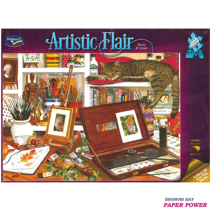 Jigsaw Puzzle 1000 Pcs Paint & Draw - Artistic Flair