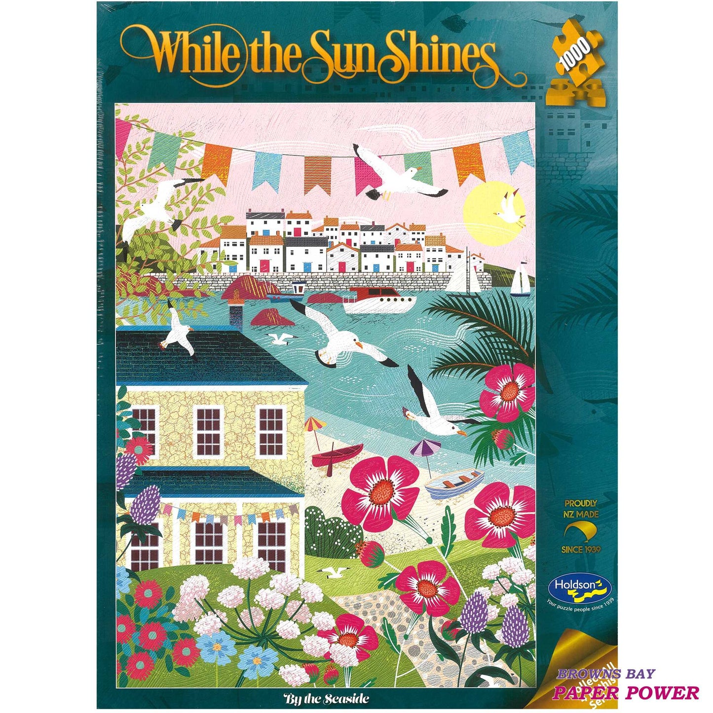 Jigsaw Puzzle 1000 Pcs By The Seaside - While The Sun Shines