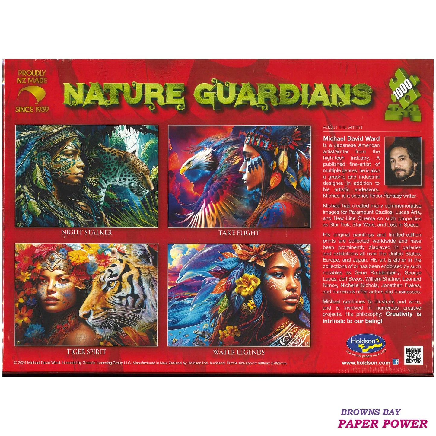 Jigsaw Puzzle 1000 Pcs Night Stalker - Nature Guardians