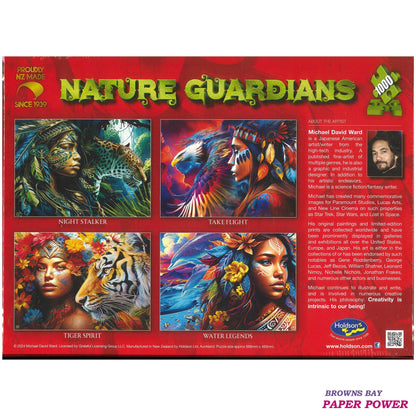 Jigsaw Puzzle 1000 Pcs Tiger Spirit - Nature Guardians