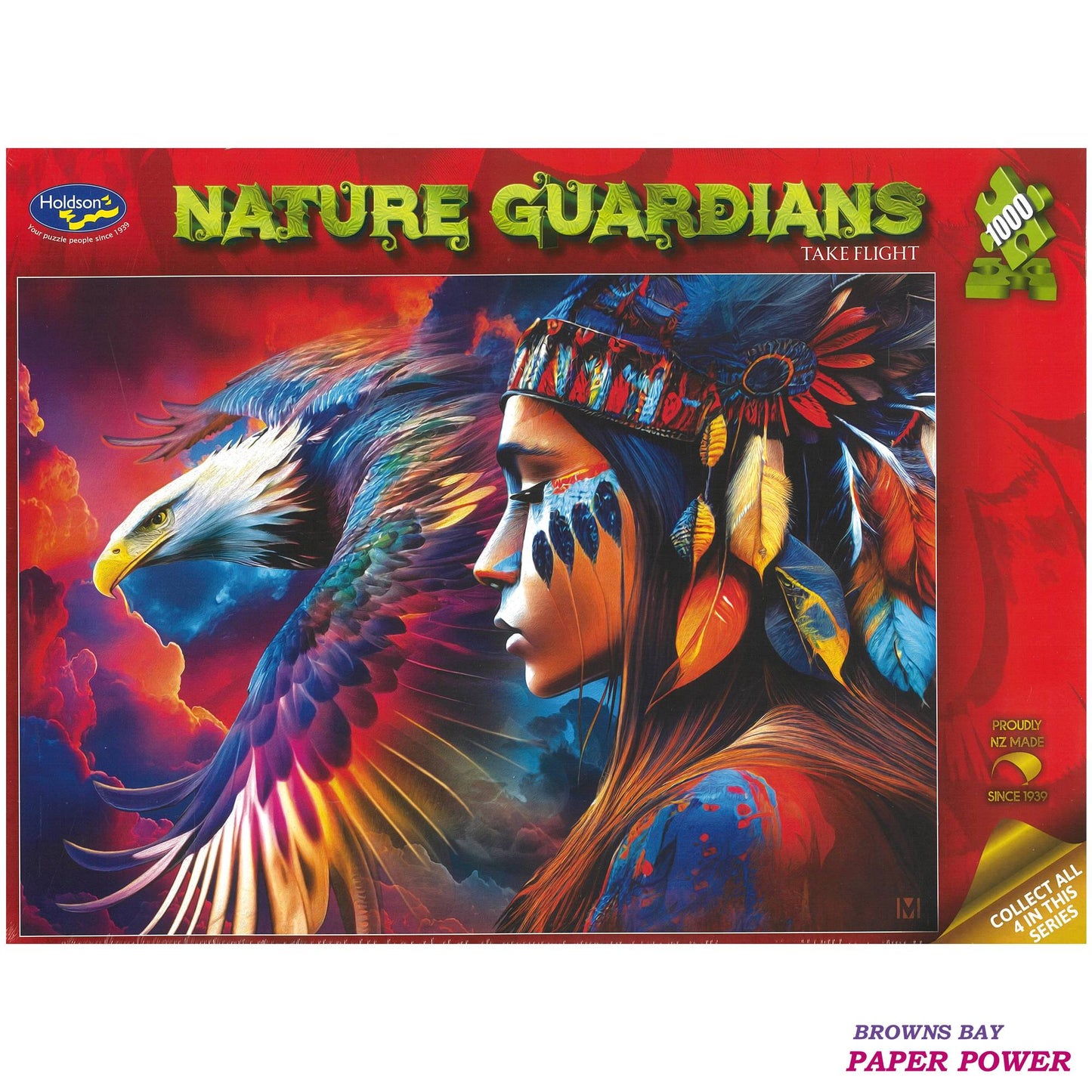 Jigsaw Puzzle 1000 Pcs Take Flight - Nature Guardians
