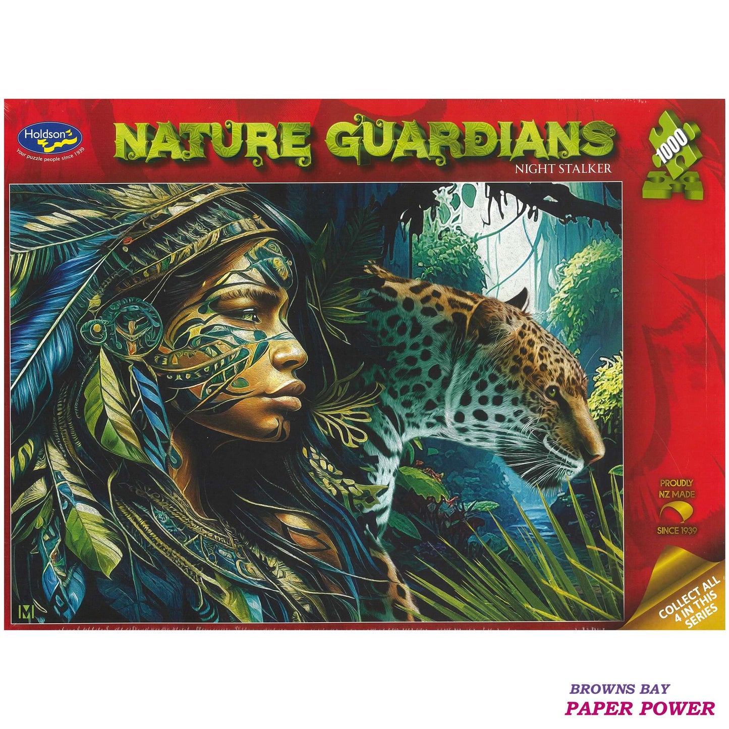 Jigsaw Puzzle 1000 Pcs Night Stalker - Nature Guardians