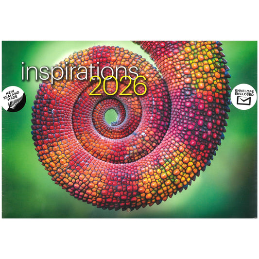 2026 Wall Calendar New Zealand Inspirations