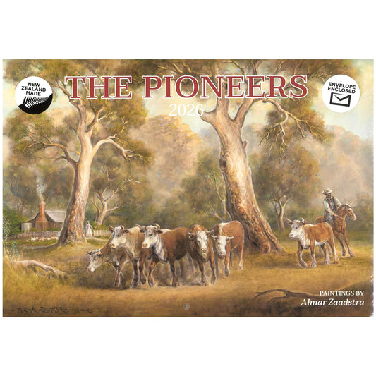 2026 Wall Calendar Pioneers