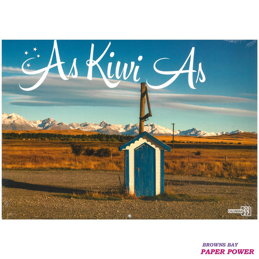 2027 Wall Calendar - As Kiwi As