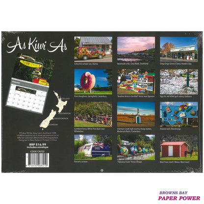 2027 Wall Calendar - As Kiwi As