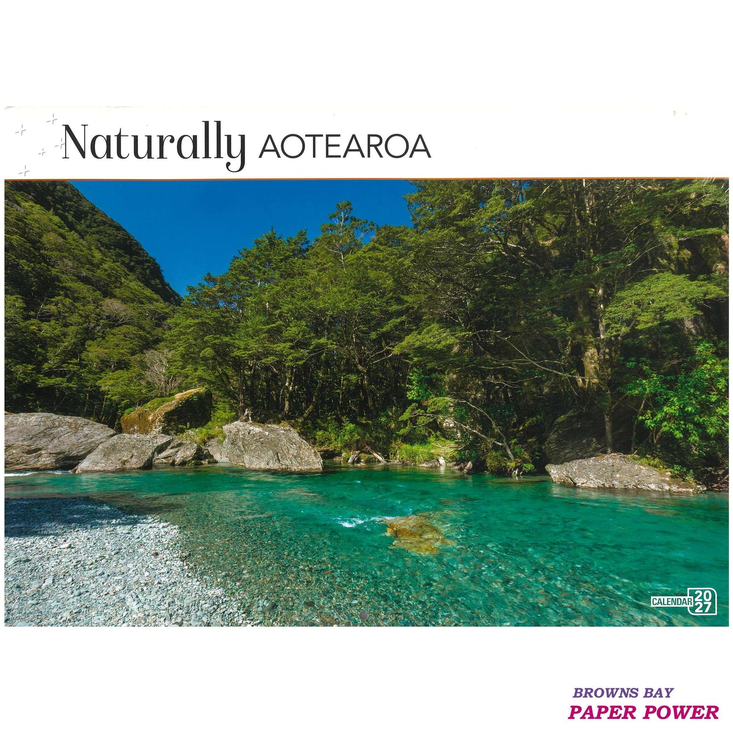 2027 Wall Calendar - Naturally Aotearoa