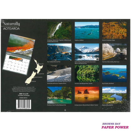 2027 Wall Calendar - Naturally Aotearoa