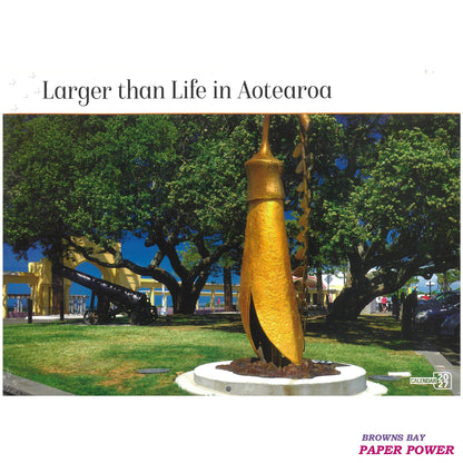 2027 Wall Calendar - Larger Than Life In Aotearoa