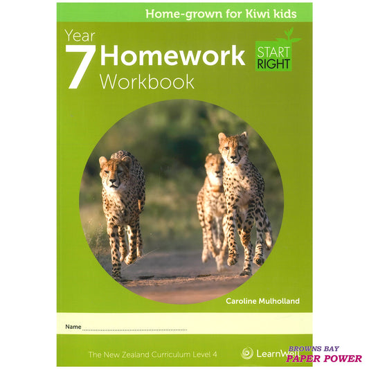 LearnWell ESA Start Right Workbook Year 7 - Homework