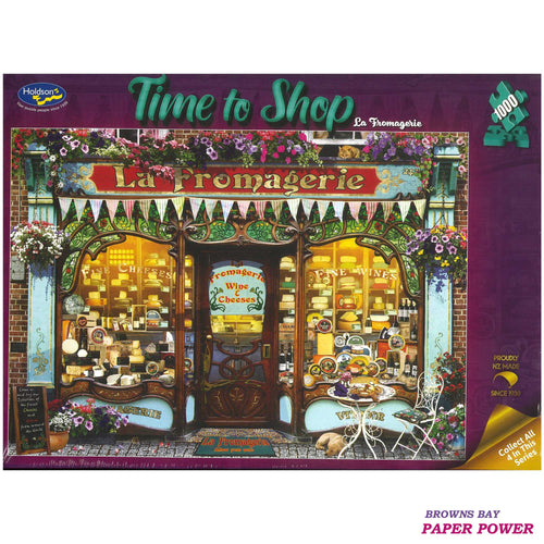 Jigsaw Puzzle 1000 Pcs Time To Shop - La Fromagerie