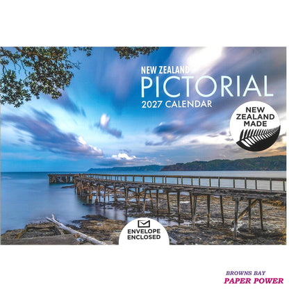 New Zealand Pictorial - 2027 Wall Calendar