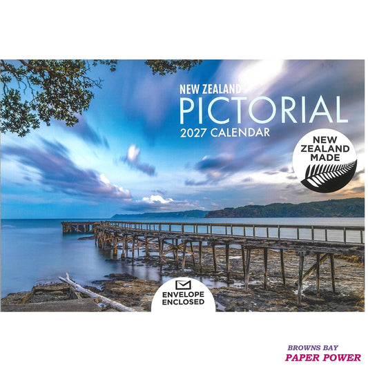 New Zealand Pictorial - 2027 Wall Calendar