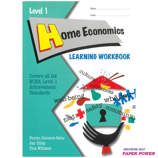 LearnWell ESA Learning Workbook Level 1 - Home Economics