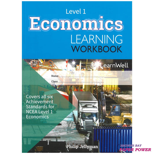 LearnWell ESA Learning Workbook Level 1 - Economics