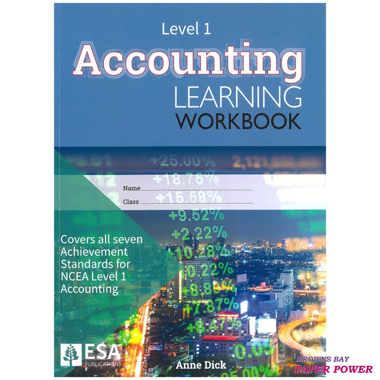 LearnWell ESA Learning Workbook Level 1 - Accounting