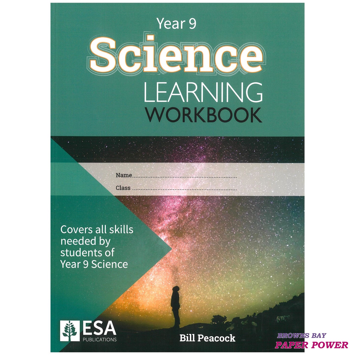 LearnWell ESA Learning Workbook Year 9 - Science