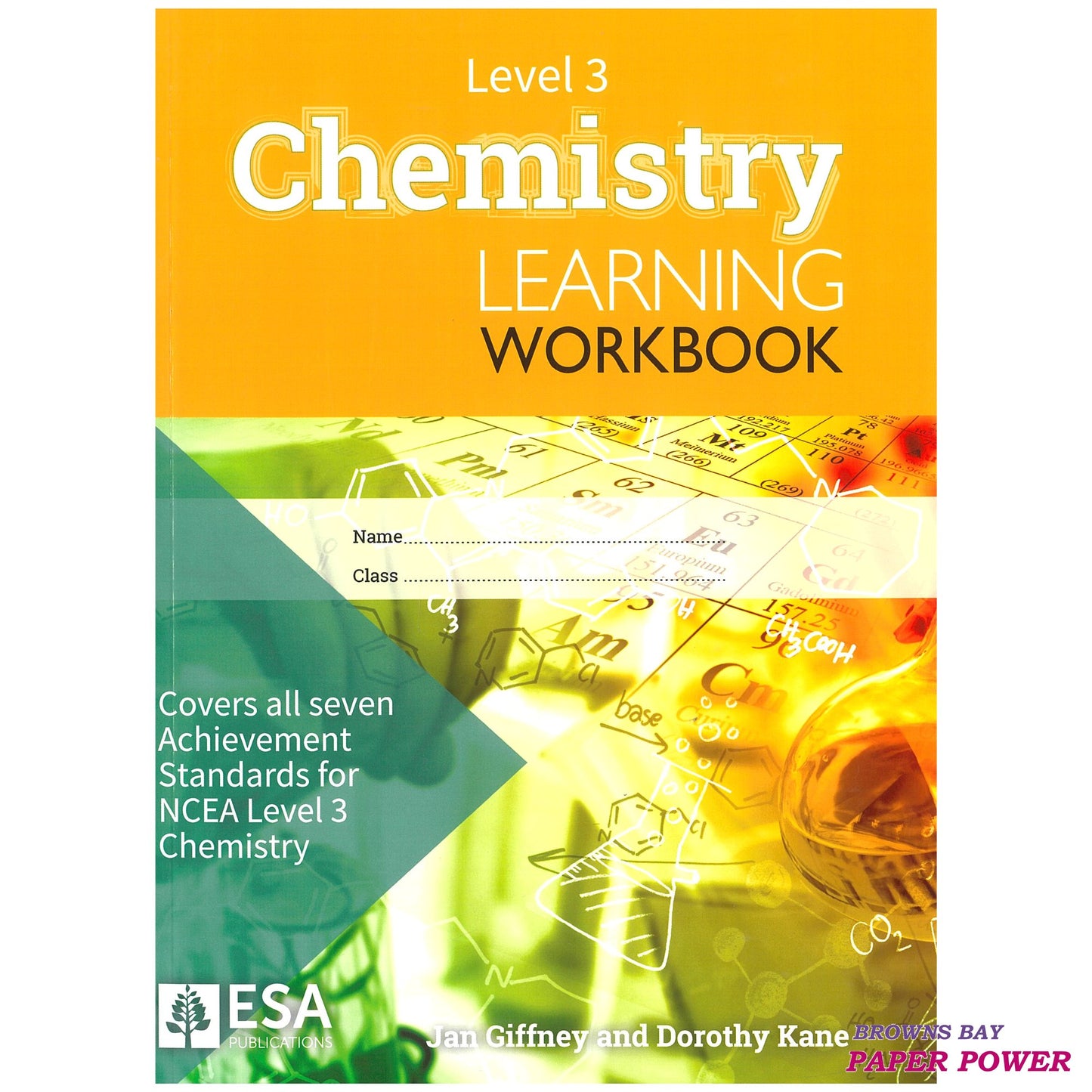 LearnWell ESA Learning Workbook Level 3 - Chemistry